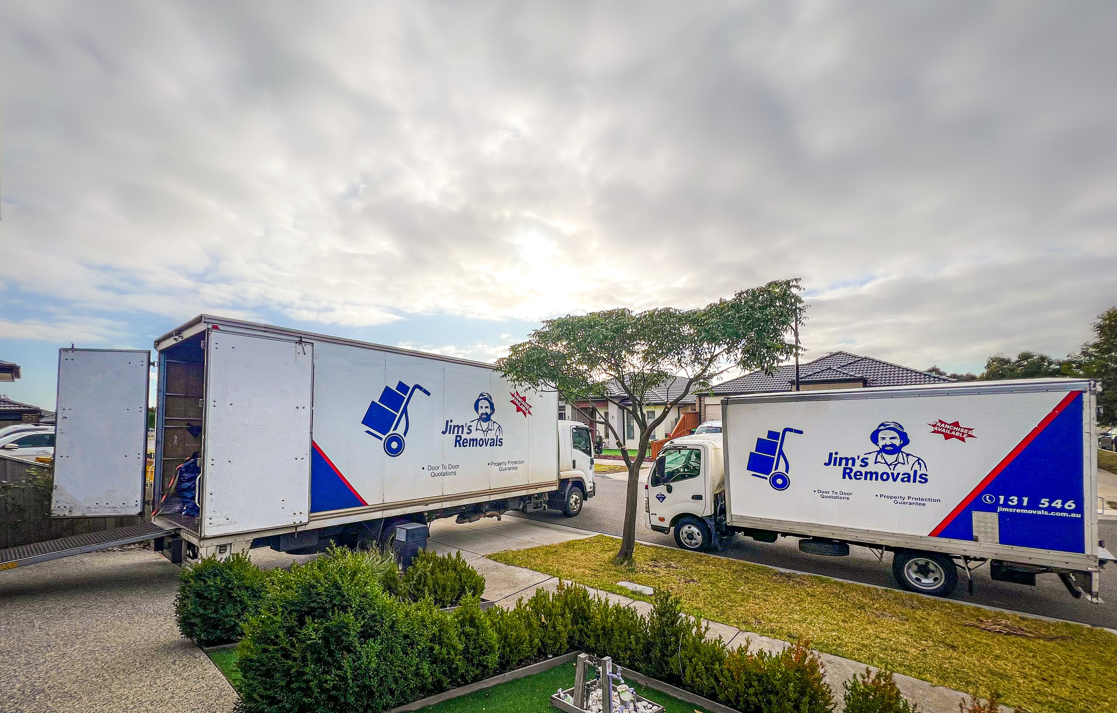 Jims Removals Background Image